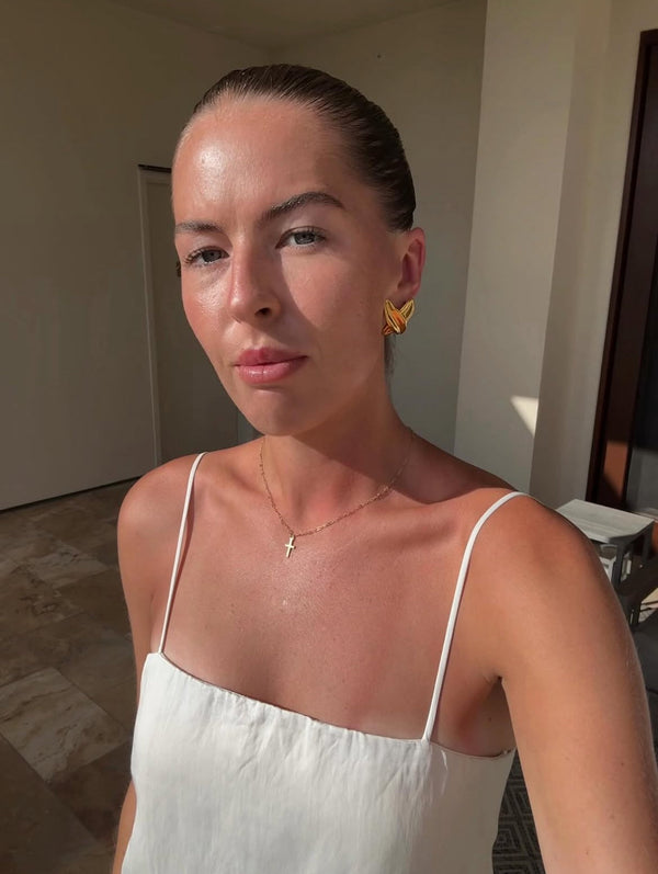 Petite Cross Necklace