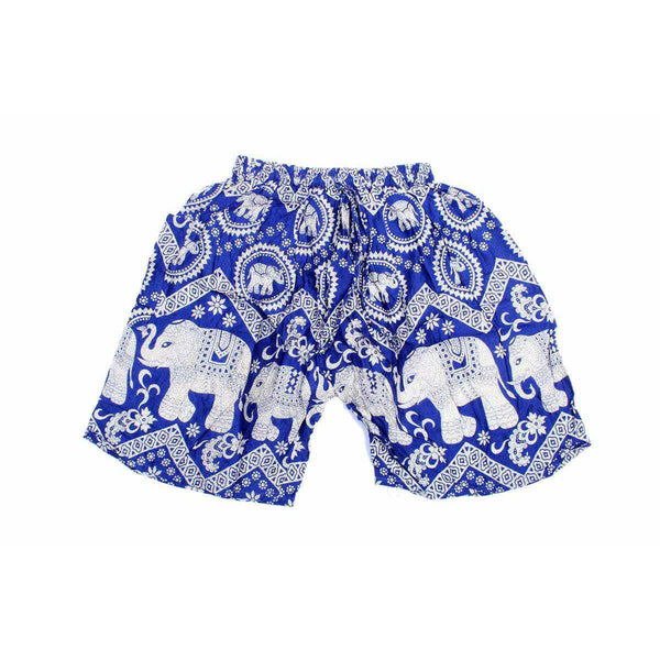 Sustainably Made Bohemian Style Printed Elephant Shorts - Thailand