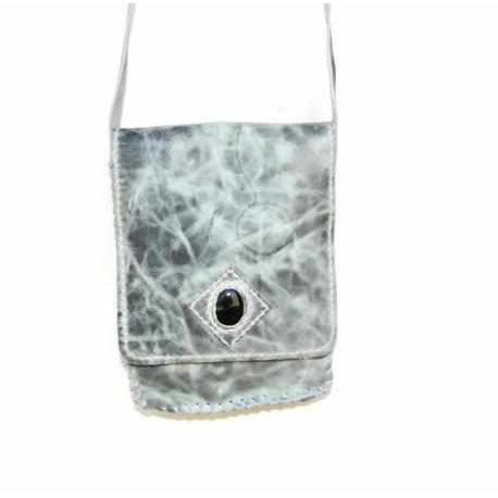 Guru Leather Tote Grey - Guatemala