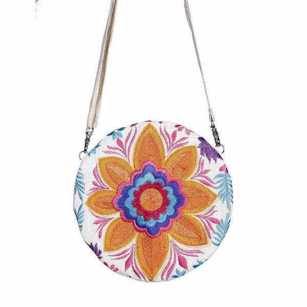 Crossbody Flor Canteen Bag | Clutch - Thailand