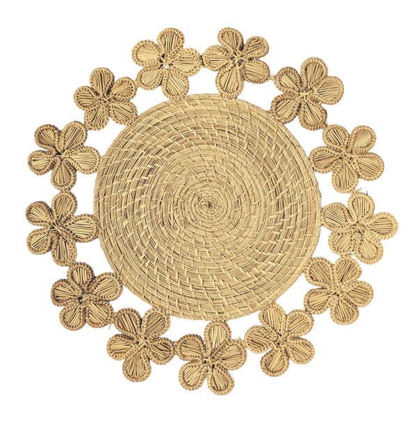 Plumeria Woven Placemat