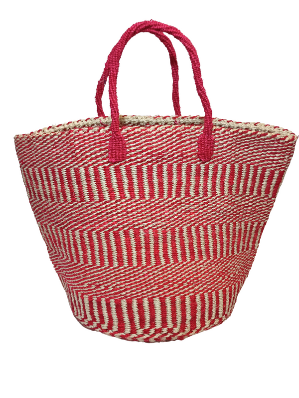 Brave Handmade Sisal Market Tote Bag