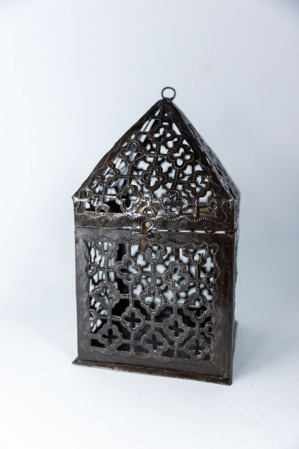 Recycled Metal Lantern