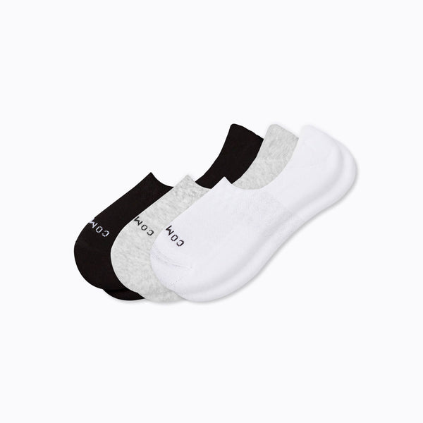 Combed Cotton No Show Socks – 3 Pack