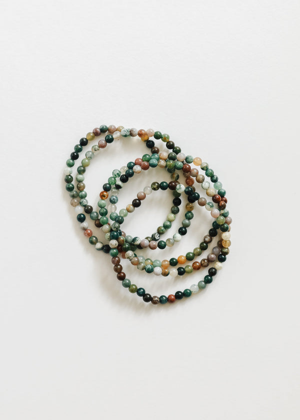 Polished Agate || Adult Bracelet