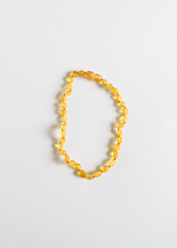 Raw Honey Baltic Amber || Classic || Necklace