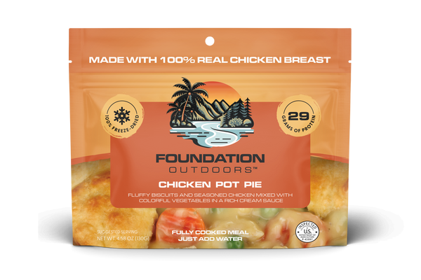 FOUNDATION Outdoors Chicken Pot Pie Meal