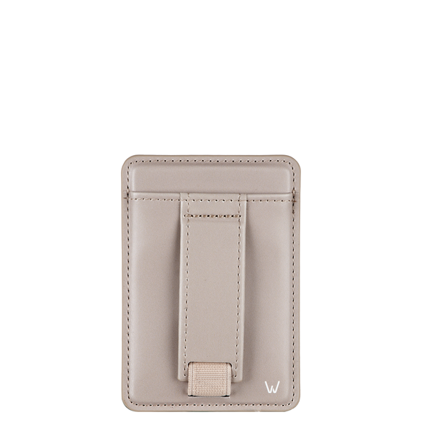 Almond Cream Magnetic Wallet