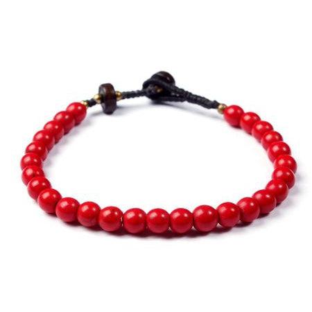 Siam Round Stones Adjustable Bracelet - Thailand