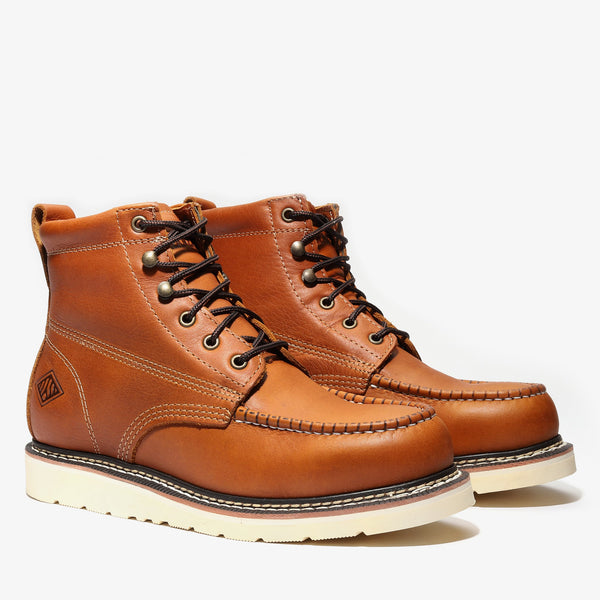FRONTIER CLASSIC 6" MOC TOE GOLDEN TAN