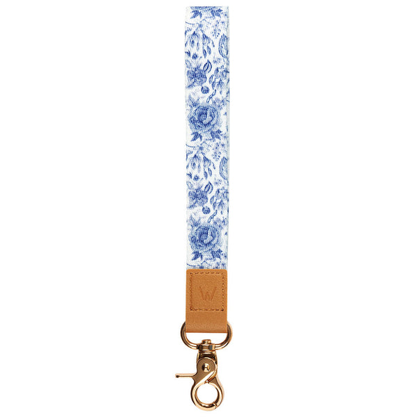 Blue Willow Wrist Lanyard