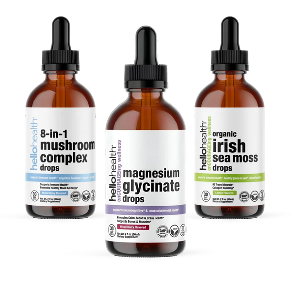 Best Seller Brain, Immune & Sleep Drops Bundle