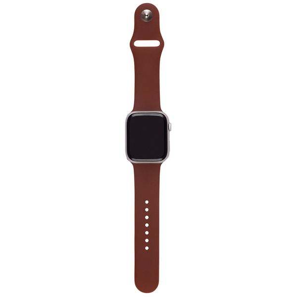 Crimson Bloom Watch Band