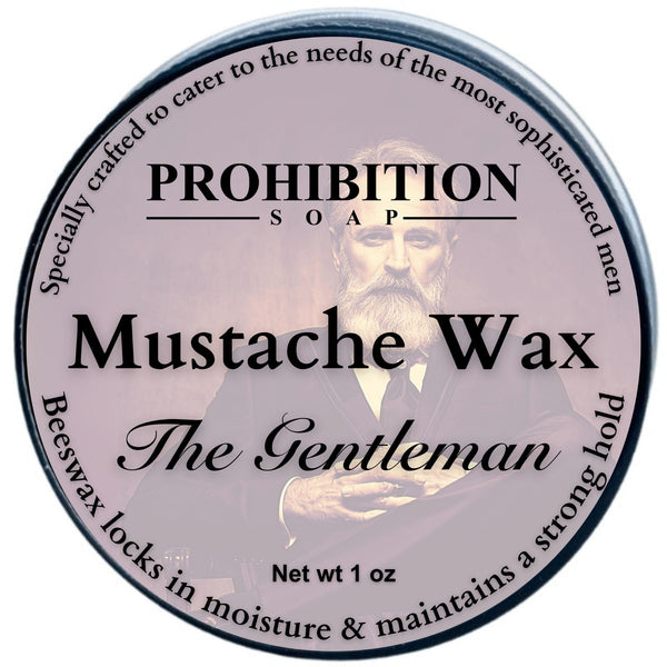 The Gentleman Mustache Wax