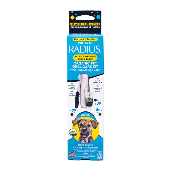 Organic Canine Dental Kit with FREE Critter Case