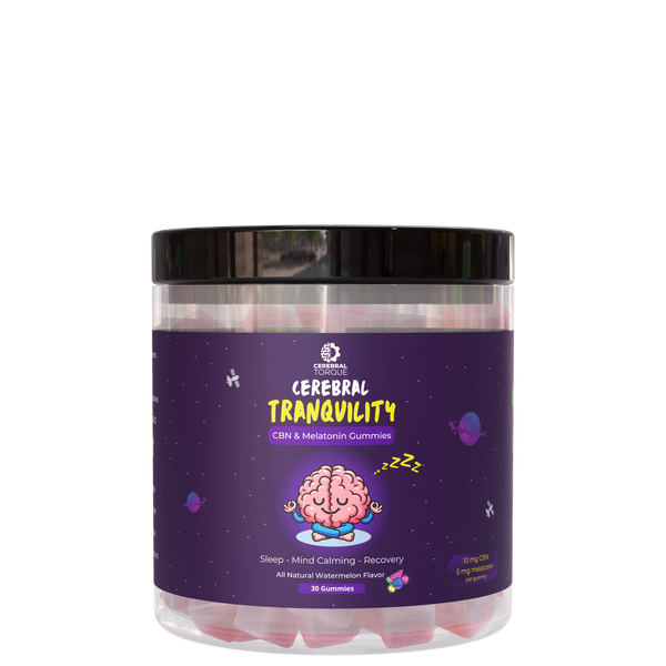 Cerebral Tranquility Nighttime Gummy with CBN