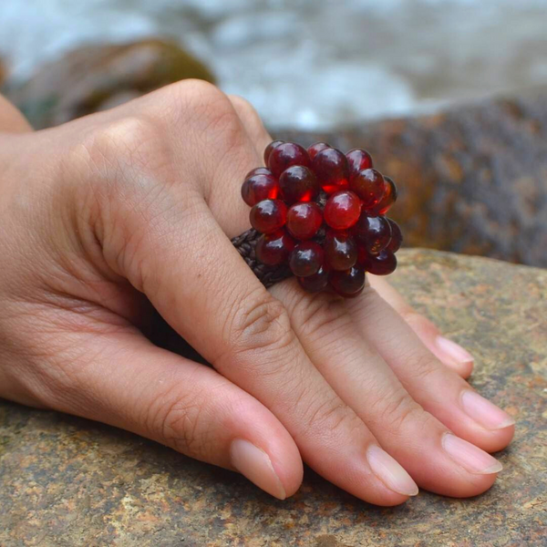 Bubble Wax String Ring - Thailand