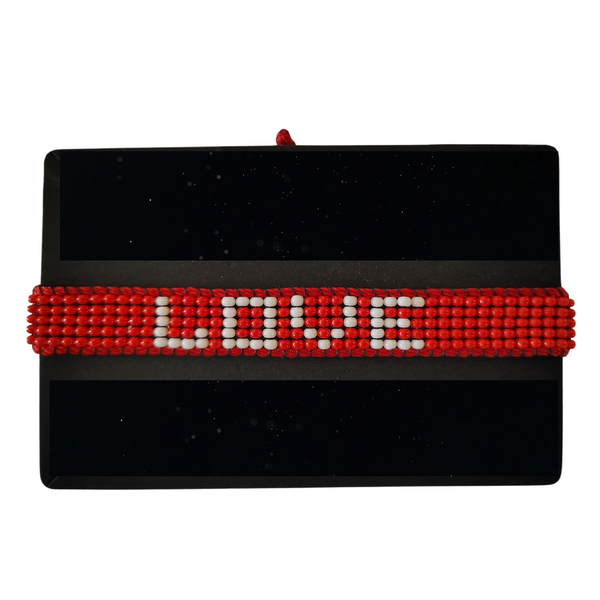 Radiant Love Hand Beaded Friendship Bracelet
