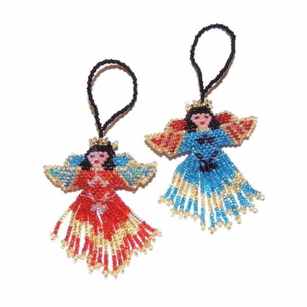 Angel Seed Bead Ornament - Guatemala