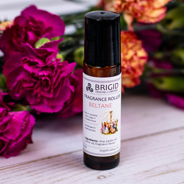 Fragrance Roller Bottles - Beltane Wheel of the Year Summer Rose Fragrance