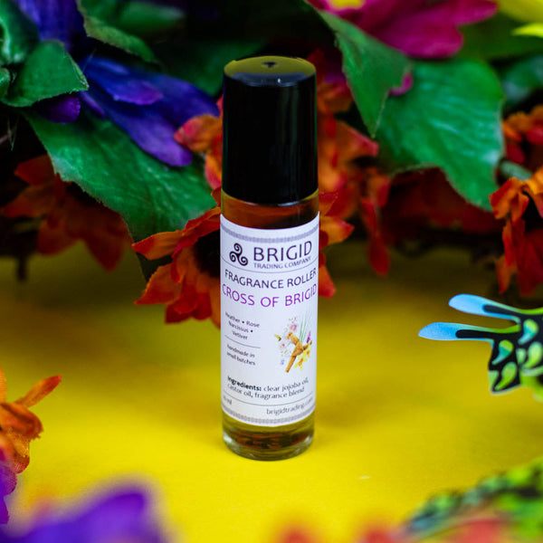 Fragrance Roller Bottles - Imbolc / Cross of Brigid Scent - Candlemas Wheel of the Year
