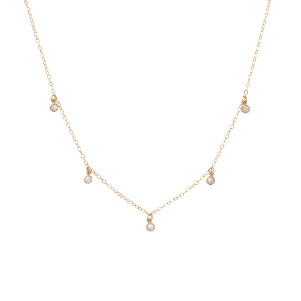 Sea Crystal Shaker Necklace
