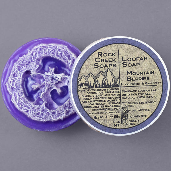 Loofah Soap | Mountain Berries