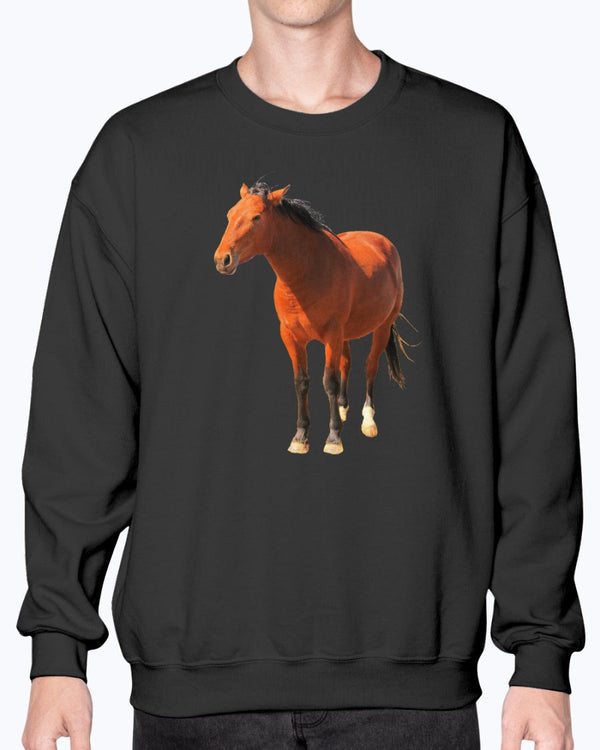 Desert Mustangs, Wild Horse Conservation, Moss Apparel, Crewneck Sweatshirt