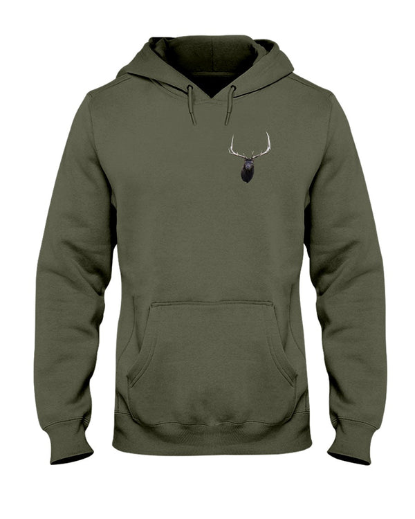 Elk, Wyldlife for Tomorrow, Moss Apparel, Hoodie