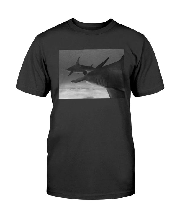 Hammerhead Pursuit, Shark Conservation, Ocean Fan, Moss Apparel, Unisex T-Shirt