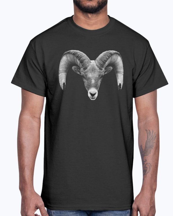 Bighorn Sheep, Wyldlife for Tomorrow, Moss Apparel, Cotton T-Shirt