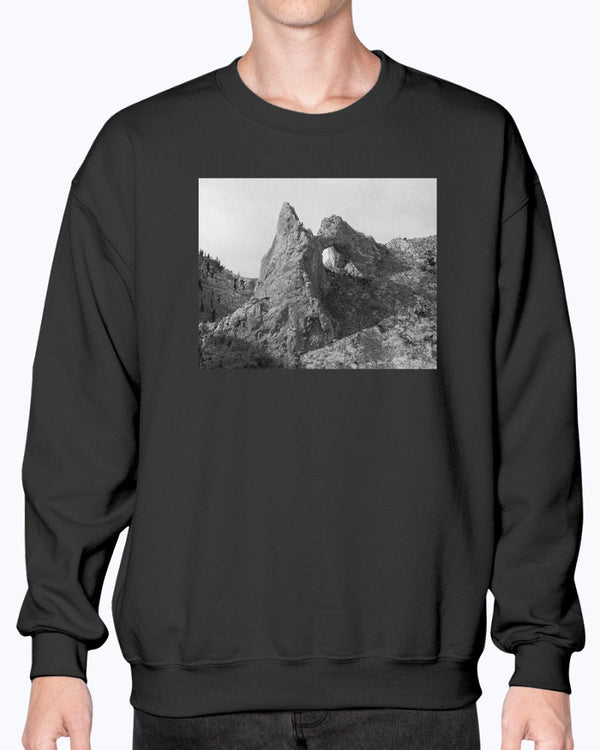 reat Basin Arch, National Park, Nevada, Moss Apparel, Unisex Crewneck Sweatshirt