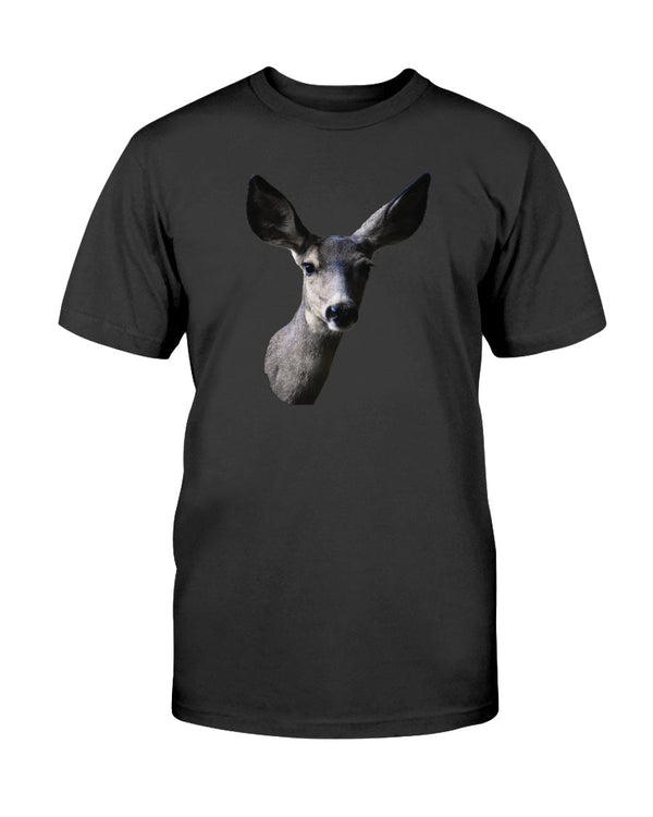 Mule Deer Gaze, Wyldlife for Tomorrow, Moss Apparel, T-Shirt