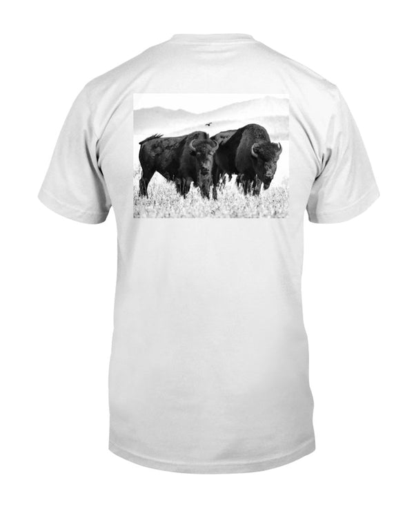 Bison Couple, Wyldlife For Tomorrow, Moss Apparel, Ultra Cotton T-Shirt