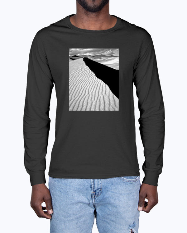 Death Valley National Park Landscape Sunset, Moss Apparel, Unisex Long Sleeve T-Shirt