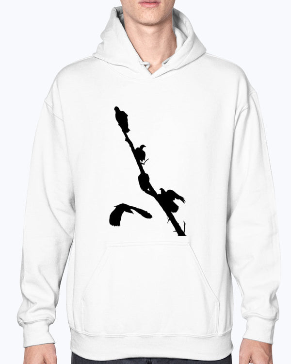 Vulture's Lurking, Moss Apparel, Unisex Hoodie