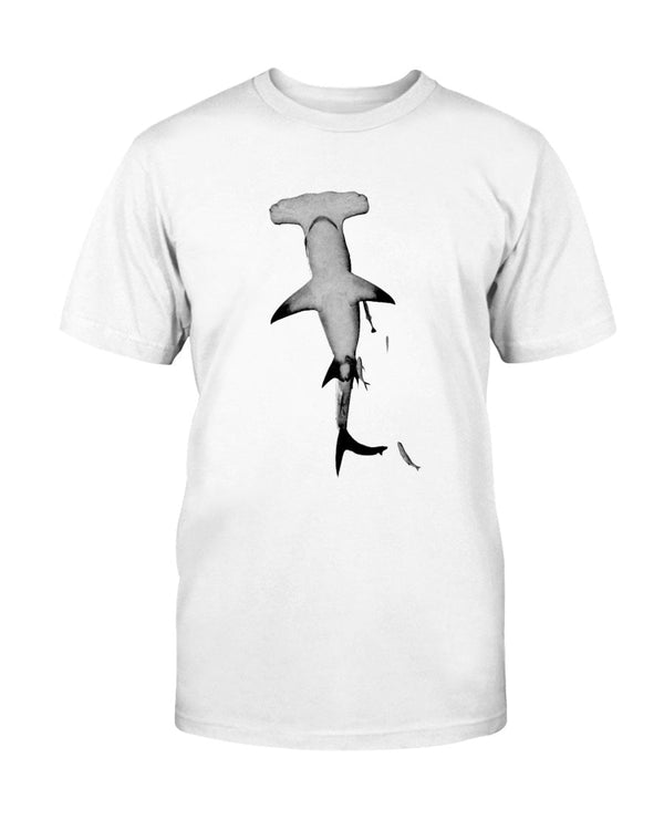Hammerhead Shark Overhead, Shark Shirt, Eco-Friendly Fashion, Moss Apparel, Unisex T-Shirt