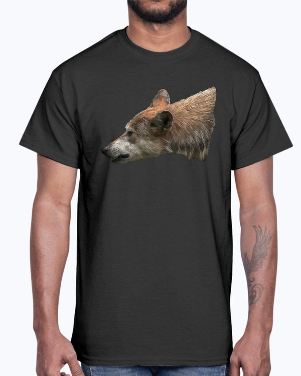 Wolf's Growl, wolf conservation, MossApparel, Ultra Cotton T-Shirt