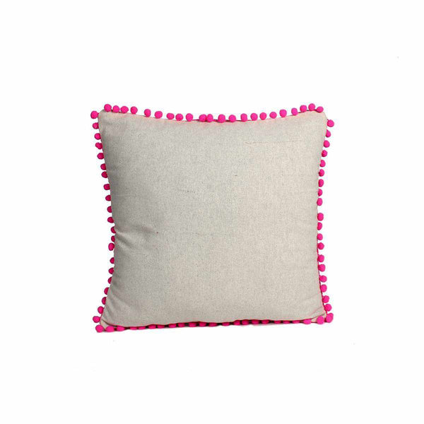 Sienna Pom Pom Pillow Cover - Thailand