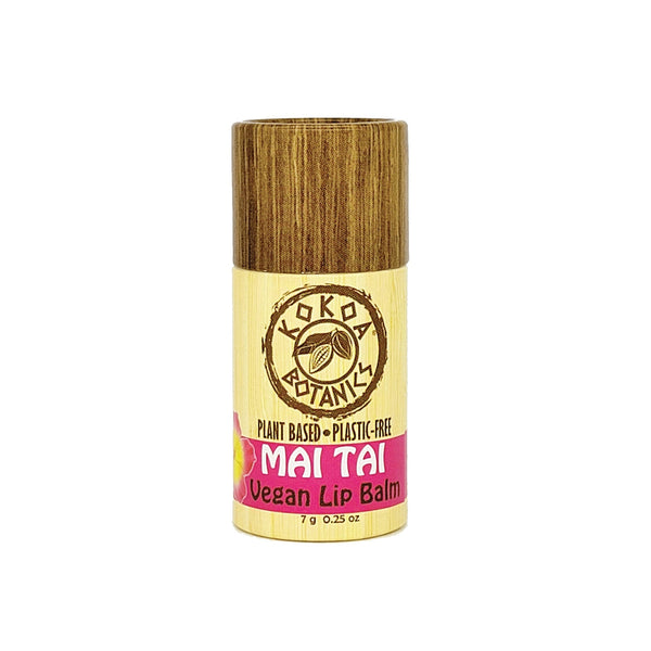 MAI TAI - Natural Vegan Lip Balm - Plastic Free